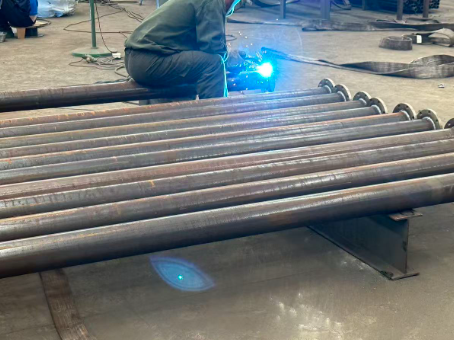 白山20#无缝注浆管加工108*6钢花管棚管